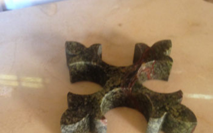 Гидроабразивная резка камня, гранита, керамогранита