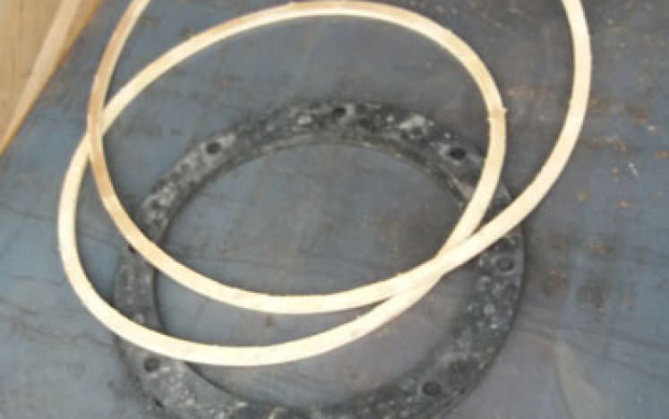 Гидроабразивная резка силикона, резины, паронита